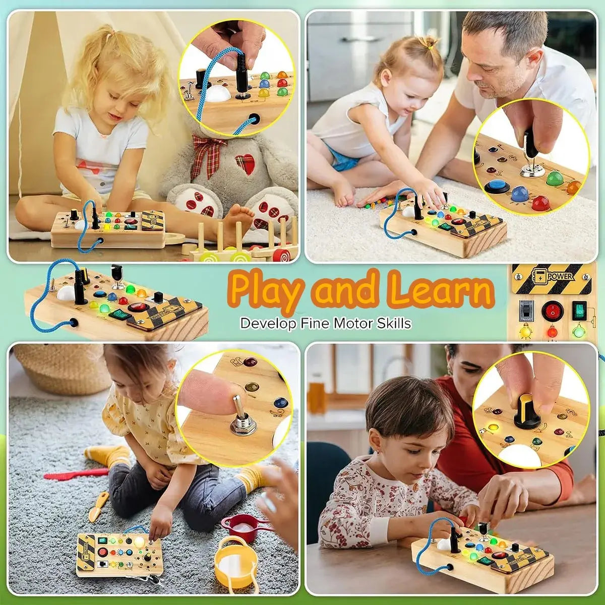 Busy Board Sensory Toy